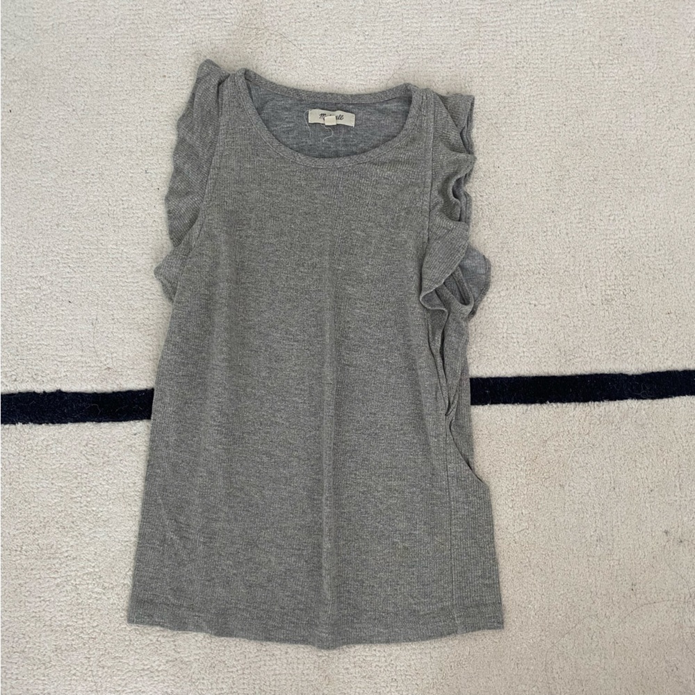 Madewell Ruffled Tank Top
